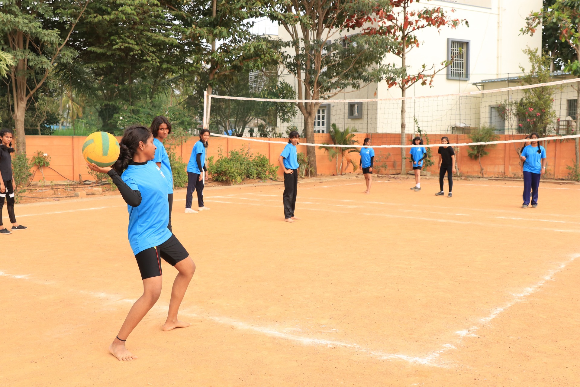 Throwball Court